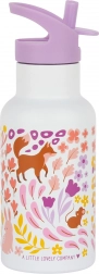 Rustfri drikkeflaske Blomsterhave 350 ml