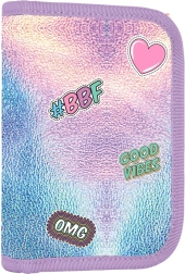 Skolepenalhus OXY GO Shiny, 1-lags med 2 flapper, tomt