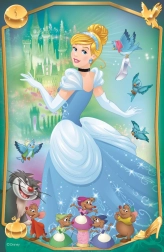 Trefl puslespil Disney prinsesser Askepot 54 brikker