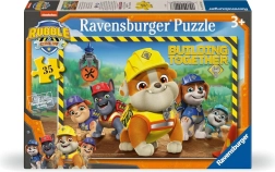 Ravensburger puslespil Paw Patrol: Rubble og hans hold 35 brikker
