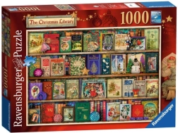 Ravensburger puslespil Julebibliotek 1000 brikker