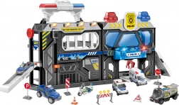 bærbar politistation med lys- og lydeffekter