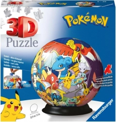 Ravensburger 3D-puslespil Pokémon kugle 72 brikker