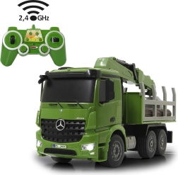 Jamara Mercedes-Benz Arocs RC-skovkøretøj til trætransport 1:20 2,4 GHz