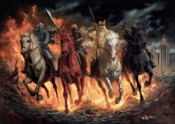 Puslespil De fire ryttere af apokalypsen 1000 brikker