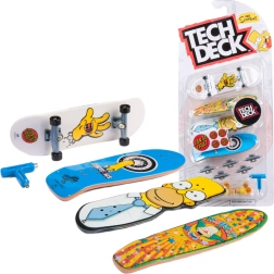 Tech Deck fingerboard sæt 4 mini skateboards Ultra DLX Simpsons