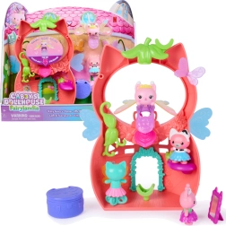 Gábis magiske dukkehus Fairylandia-sæt med feen Kitty Fairy og en ring