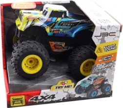 batteridrevet jeep med store hjul og lyde