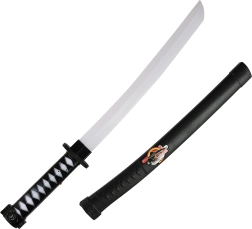 Ninja-samuraisværd til børn med lys og lyd, 56 cm
