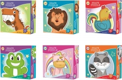 Puslespil med 53 brikker 45x40 cm