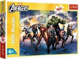 Puslespil 160 brikker – superkræfter – DISNEY MARVEL The Avengers – Trefl