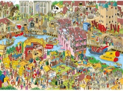 Gibsons Jokesaws Puzzle: Shakespeare Shuffle 1000 brikker