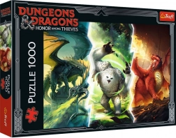 Puslespil 1000 brikker Legendariske monstre fra FAERÛN – DUNGEONS & DRAGONS