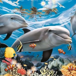 Puslespil Caribisk smil 60 brikker RAVENSBURGER