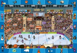 Eurographics Spot & Find Puzzle Ishockey 100 brikker
