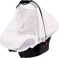 Myggenet til autostol New Baby Basic hvid
