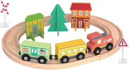 Min første togbane by