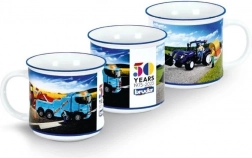 Porcelænskrus Bruder med legetøjsmotiv