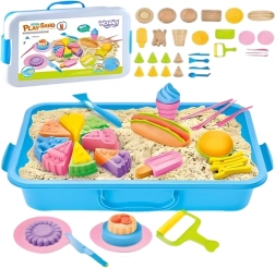 Woopie Kinetisk Sand 1,2 kg Restaurant Bord med Forme