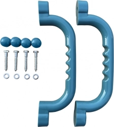 Plastikhåndtag turkis til legepladser