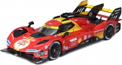 metalmodel bburago 1:24 ferrari 499p – vinder af 24h le mans 2024
