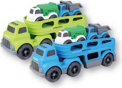 Autotransporter med biler til transport