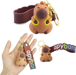 Vedhæng Kapybara med Gul Rygsæk