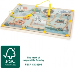 Magnetisk labyrint Safari small foot