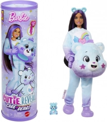 Barbie Cutie Reveal – Care Bears, serie 2, lilla dukke