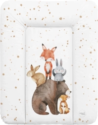 Ceba Baby blød puslepude basic Forest Friends 50 × 70 cm