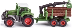 Siku Farmer traktor med skovanhænger – metalmodel