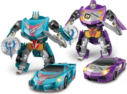 Autorobot med sværd - Transformerende sportsvogn