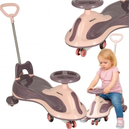 Gravitationsløbehjul Swing FIX S2 med håndtag