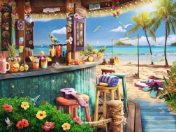 RAVENSBURGER puslespil Strandbar 1500 brikker