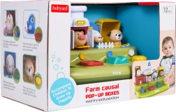 Interaktiv pop-op bondegårdsdyr for de mindste