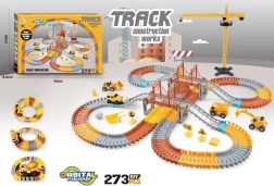Togbane med 2 broer, 273 dele (1 bil)