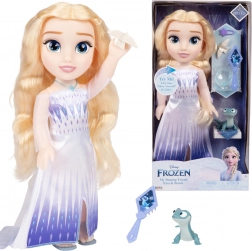 Syngende dukke DISNEY PRINCESS Elsa Frozen 35 cm med tilbehør