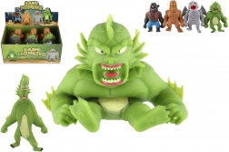 Antistress-monster af blød silikone fyldt med sand 15 cm