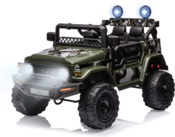 Elektrisk legetøjsbil Toyota FJ Cruiser Army til børn