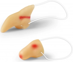 Heksenæse på elastik – 2 varianter