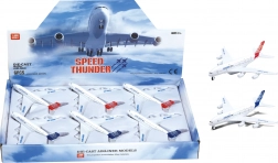 Metalfly med pull-back 14 cm