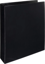 Katalogmappe A4 med D-ringe sort Classic
