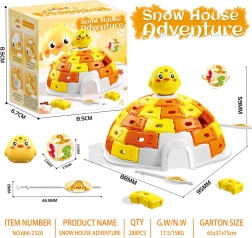 Børnebrætspillet Igloo med and