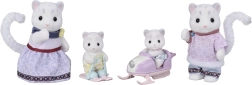 Sylvanian Families sneleopardfamilie med snescooter og ski
