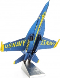 METAL EARTH 3D-puslespil F,A-18 Super Hornet - Blue Angels (ICONX)