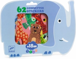 Mine første klistermærker - Safari-dyr