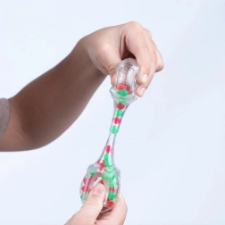 Fidget Blox Sound afslapningsterning – grøn og rød