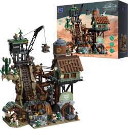Byggesæt Pantasy Western Mine – guldmine, 2990 dele