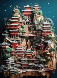 ANATOLIAN puslespil Kina 1000 brikker