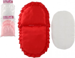 Dyne og pude til dukker til seng og barnevogn